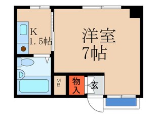 キヨシビルディングの物件間取画像